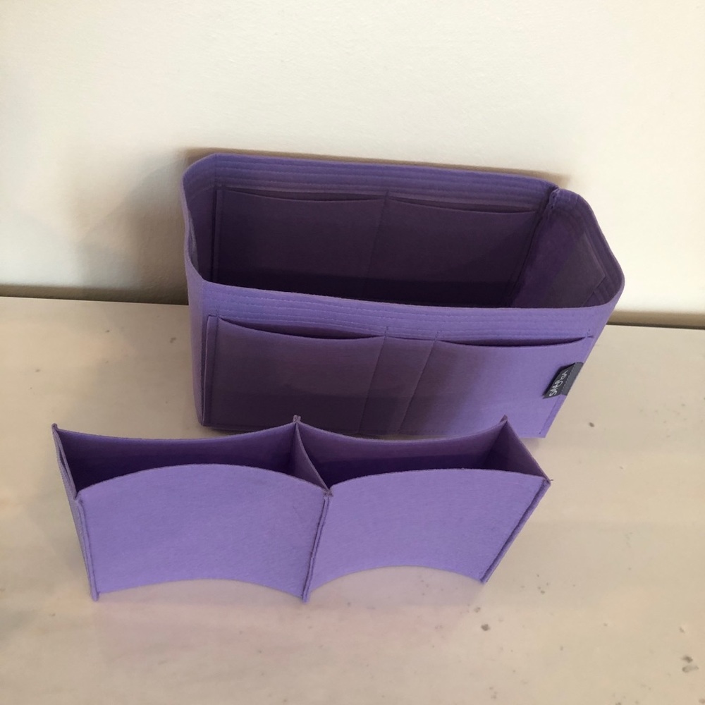 Samorga organizer for Louis Vuitton Speedy 30 in purple